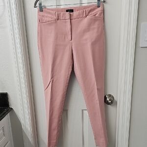 White House Black Market Pink Skinny Pants